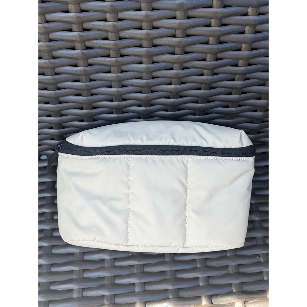 CALPAK Luka Belt Bag Oatmeal Puffer Fanny Pack Crossbody Bag Beige
